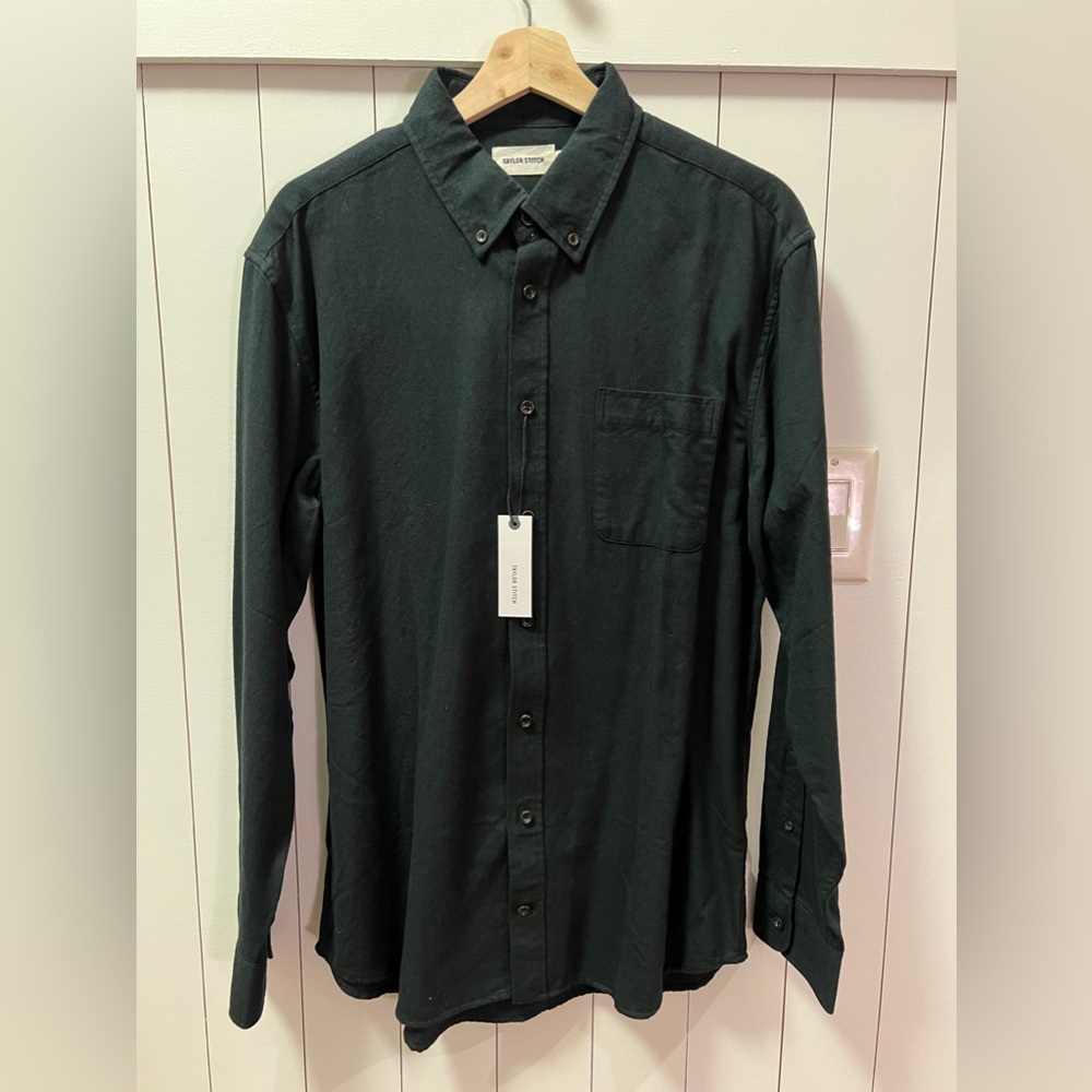 Taylor Stitch The Jack Dark Green NWT